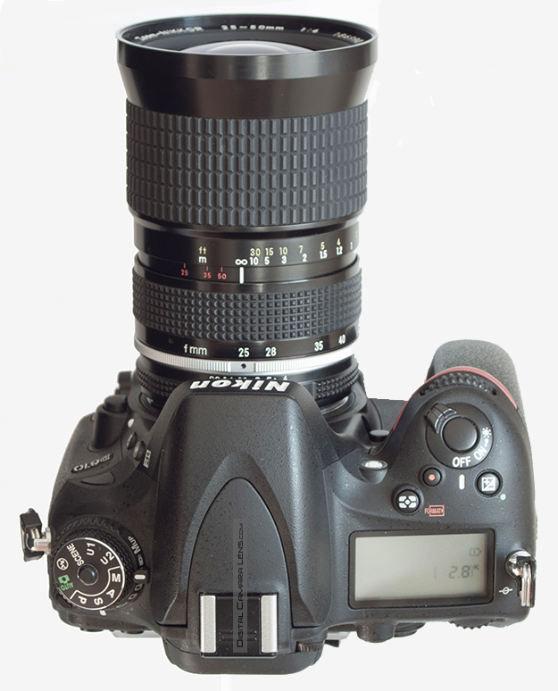 Zoom-NIKKOR 25-50 mm. f/4 AI - Prueba - Review - Test